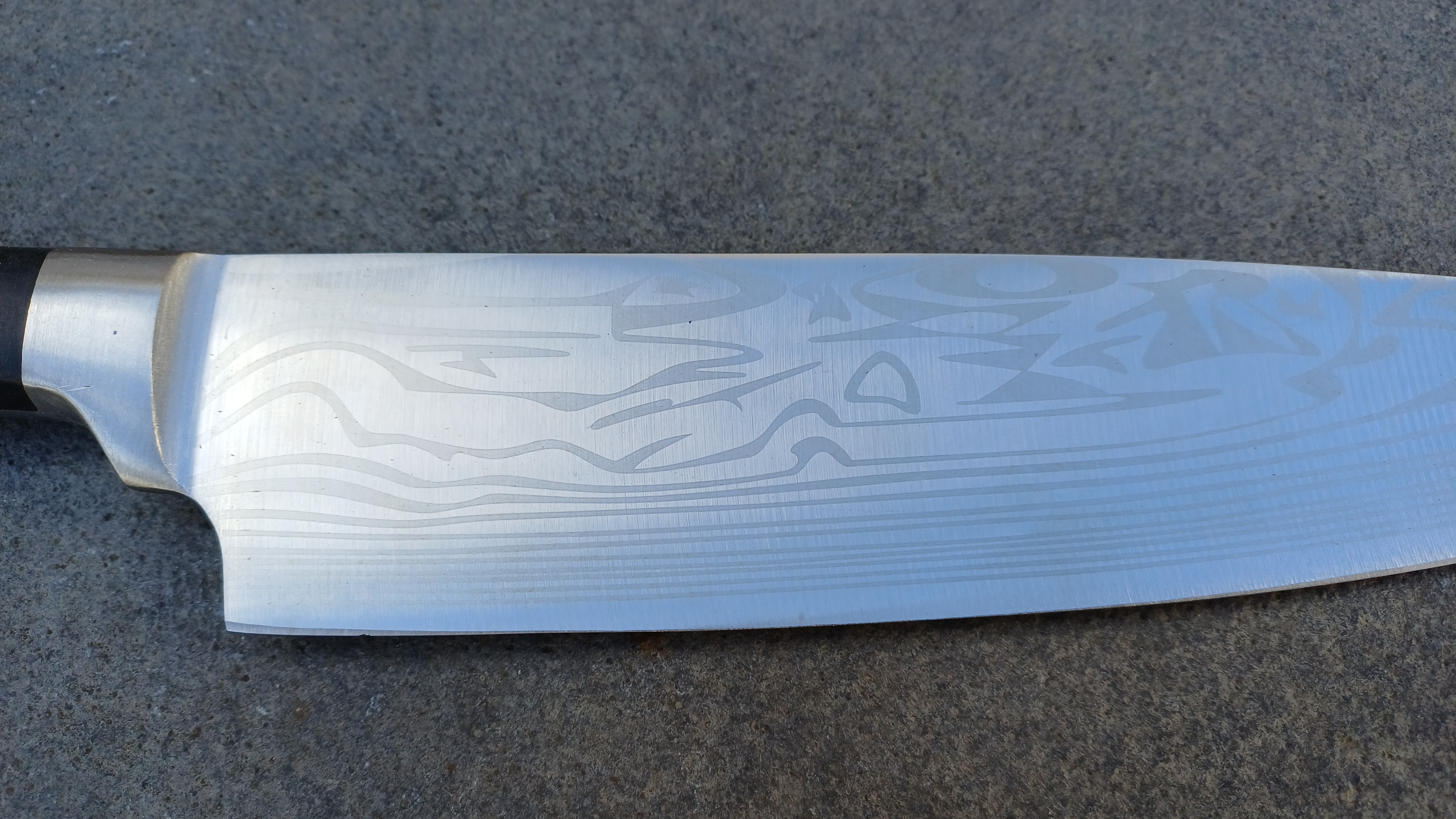 5-delige SEKI Japan damascus messenset