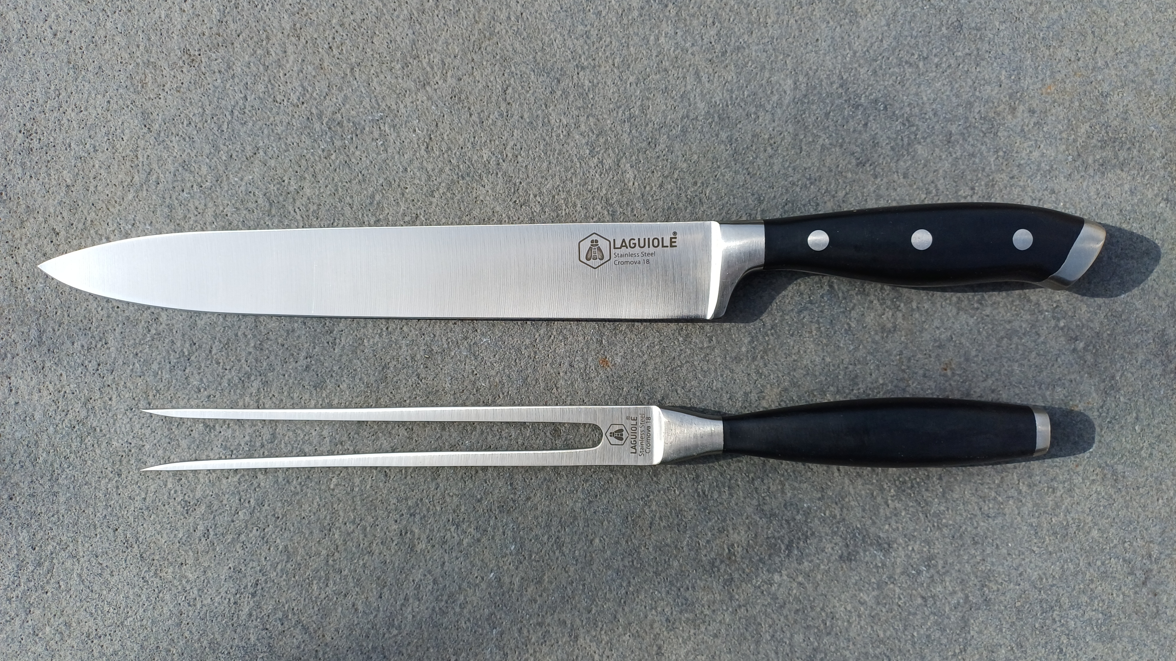 Laguiole Vleesmes & Vleesvork