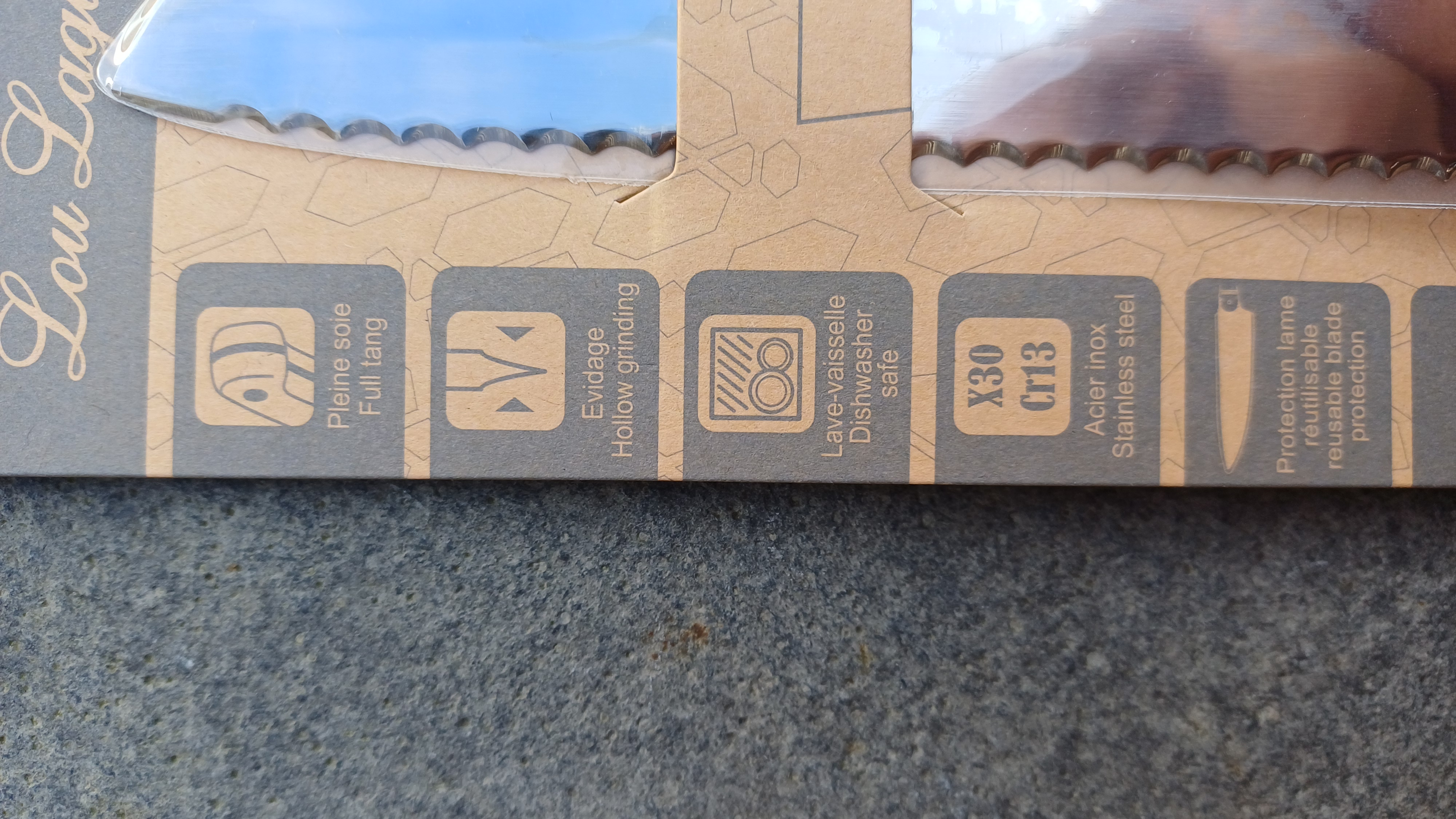 3-delige messenset Lou Laguiole 