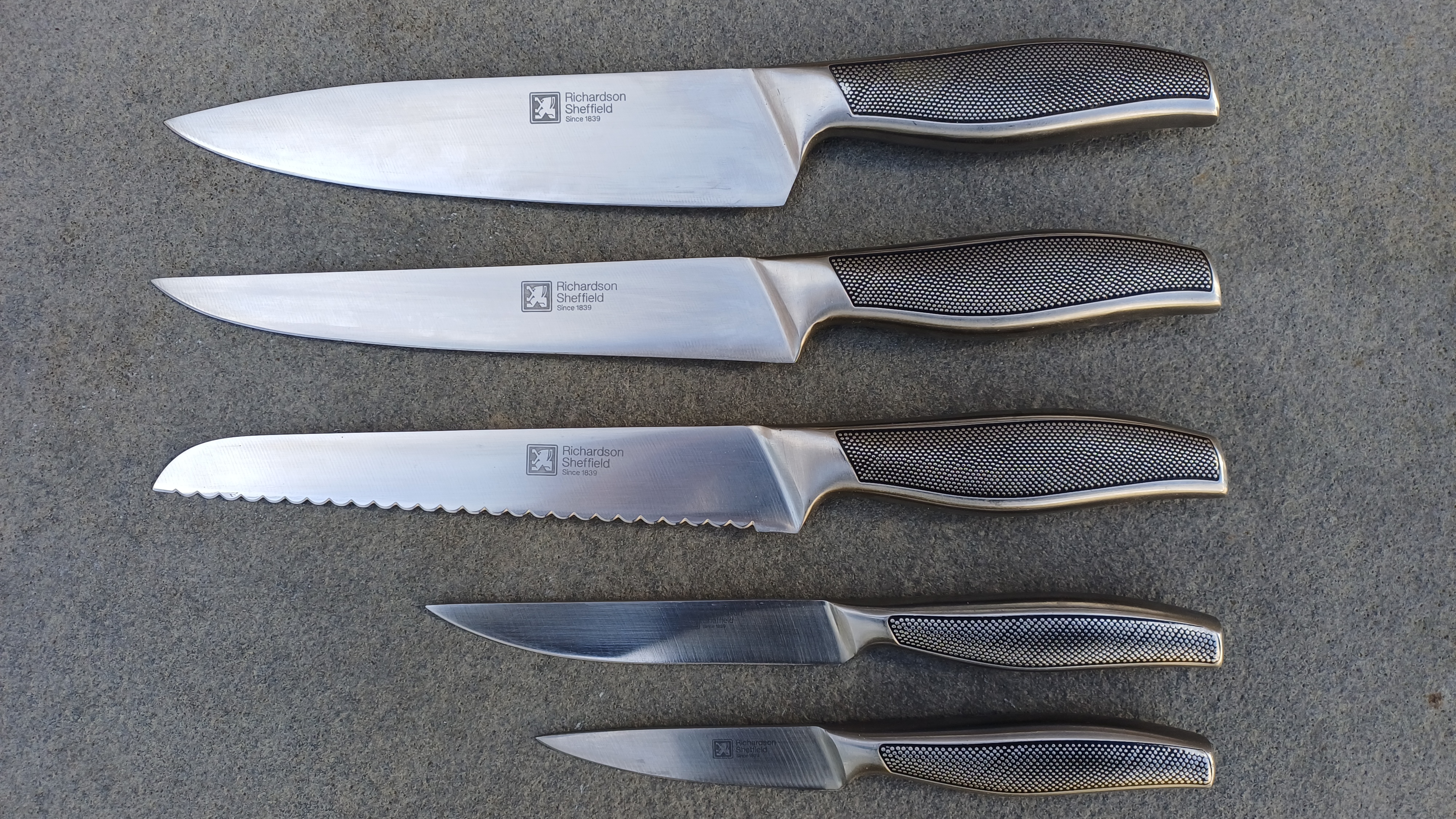 5-delige messenset Richardson Sheffield