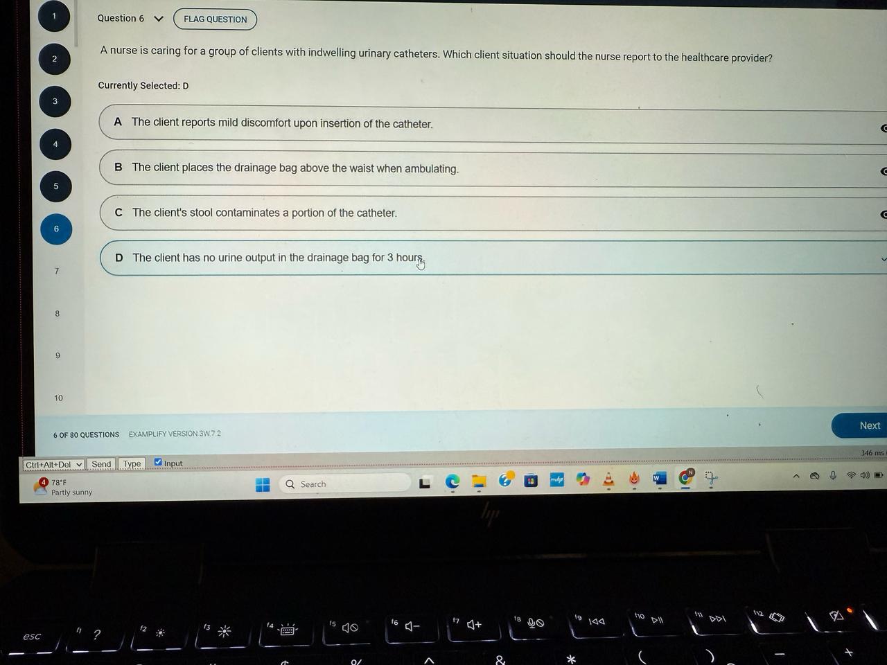 NR 224 Fundamentals Skills Comprehensive Final 