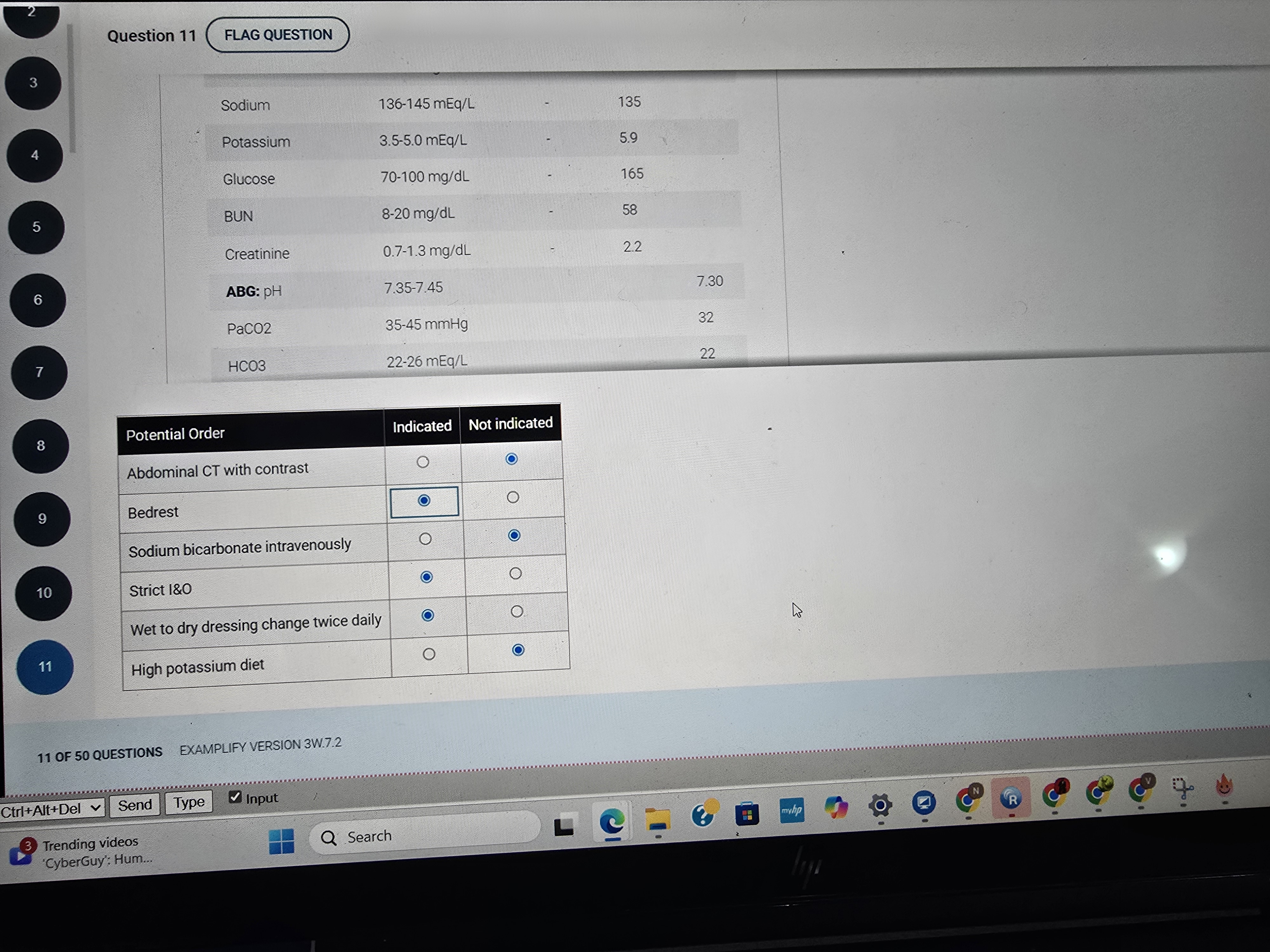 NR 304 Health Assessment Benchmark graded