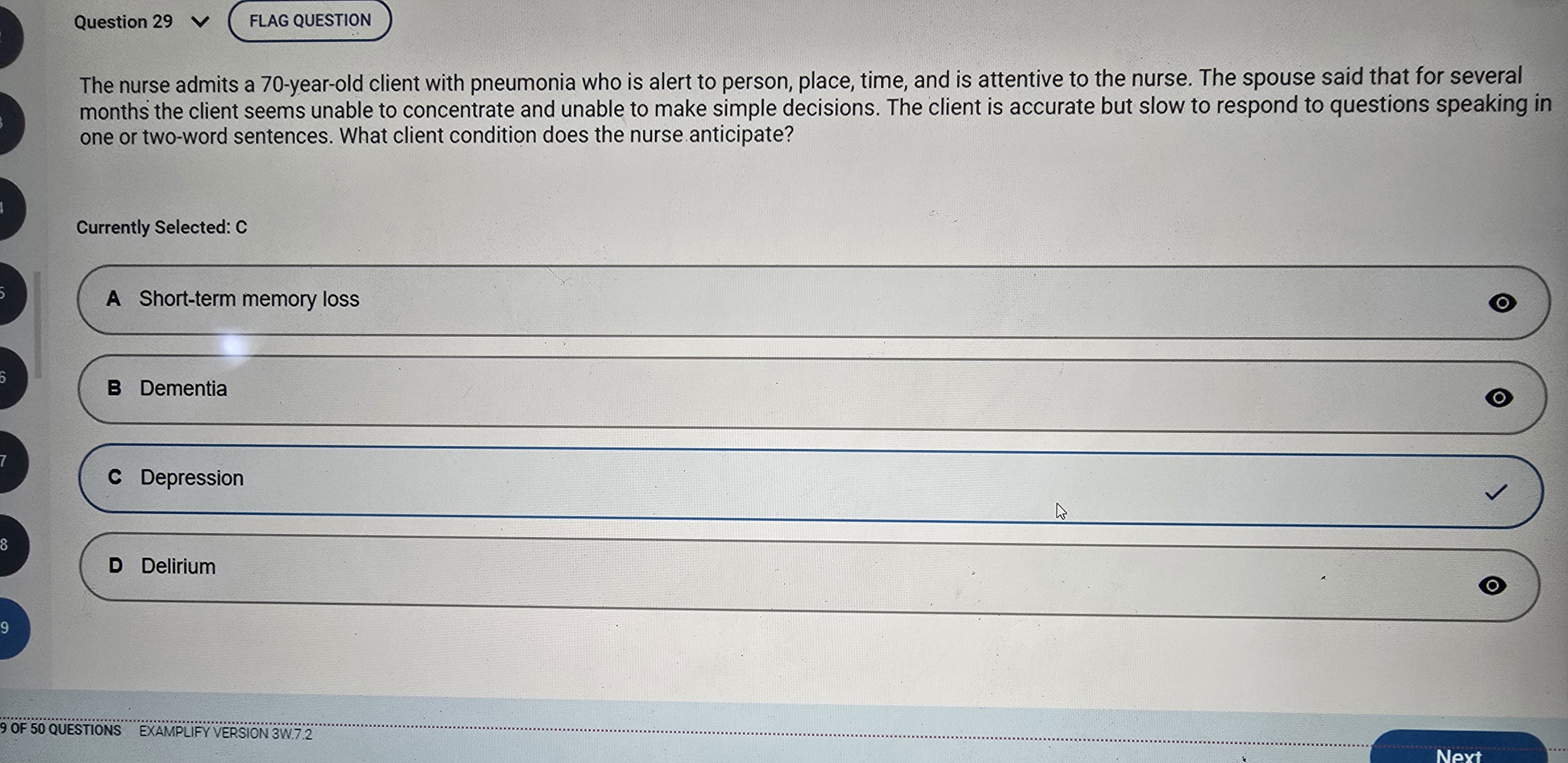 NR 304 Health Assessment II Benchmark- Open Check