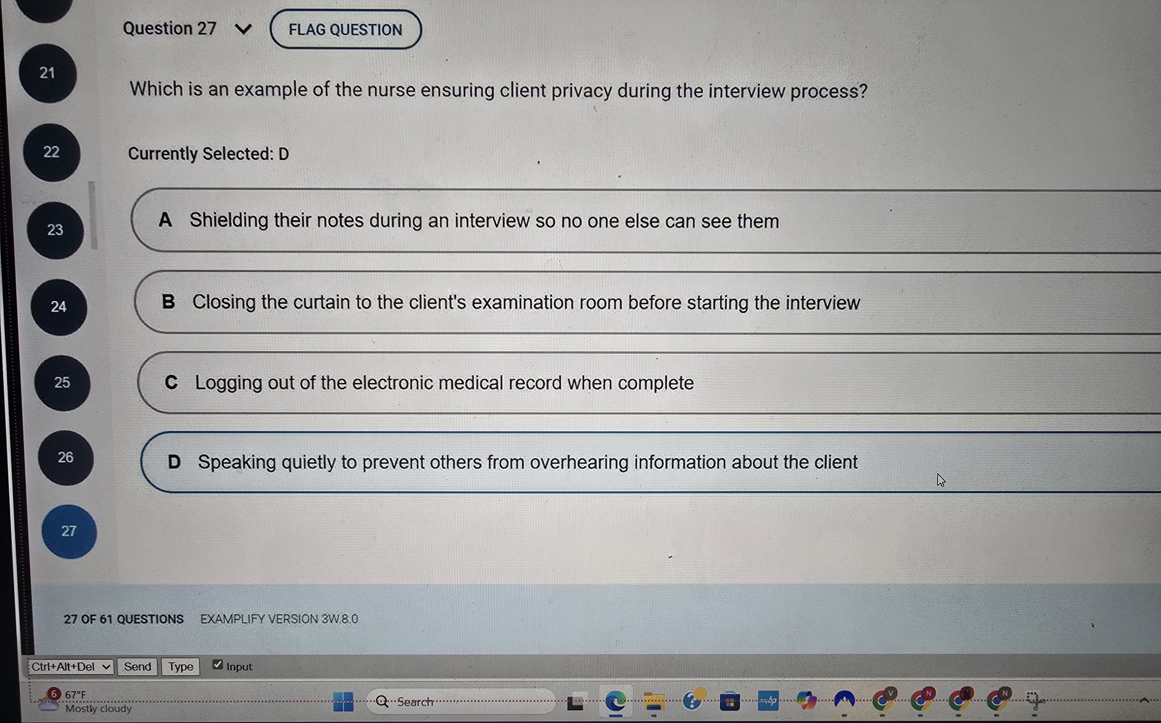 NR 302 Health Assessment 1 Exam 1