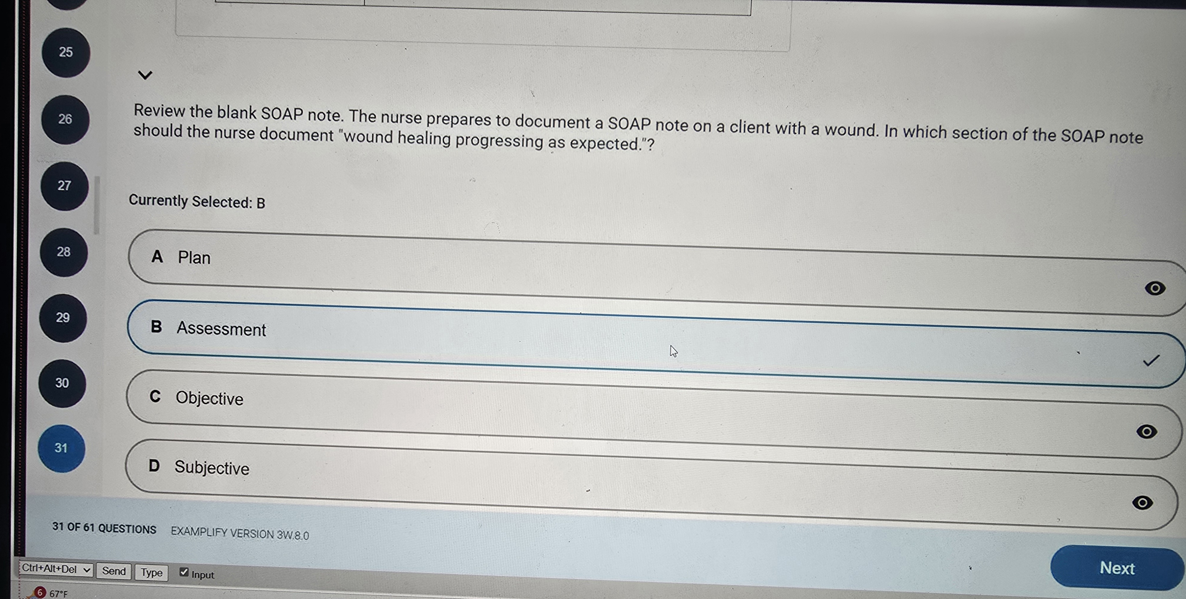 NR 302 Health Assessment 1 Exam 1