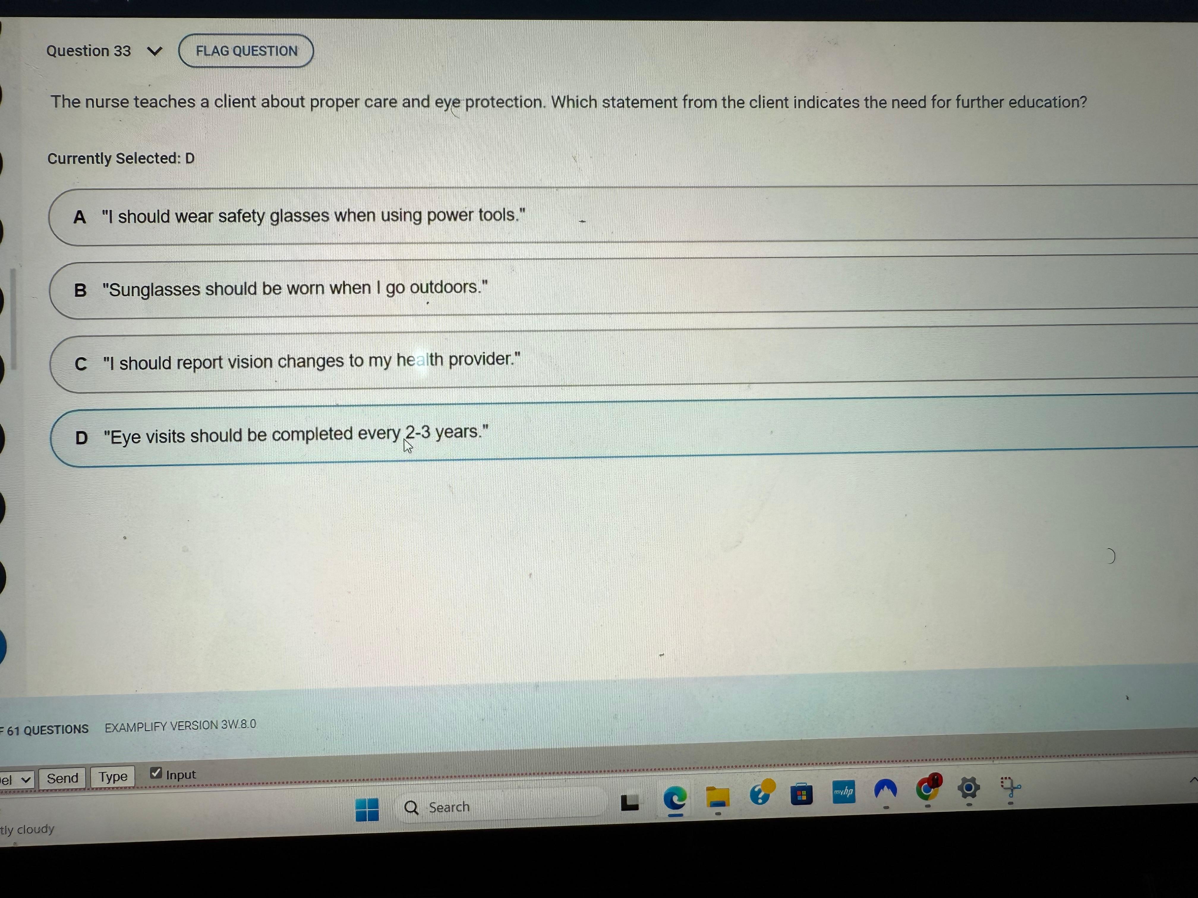 NR 302 Health Assessment 1 Exam 2 Version 2531