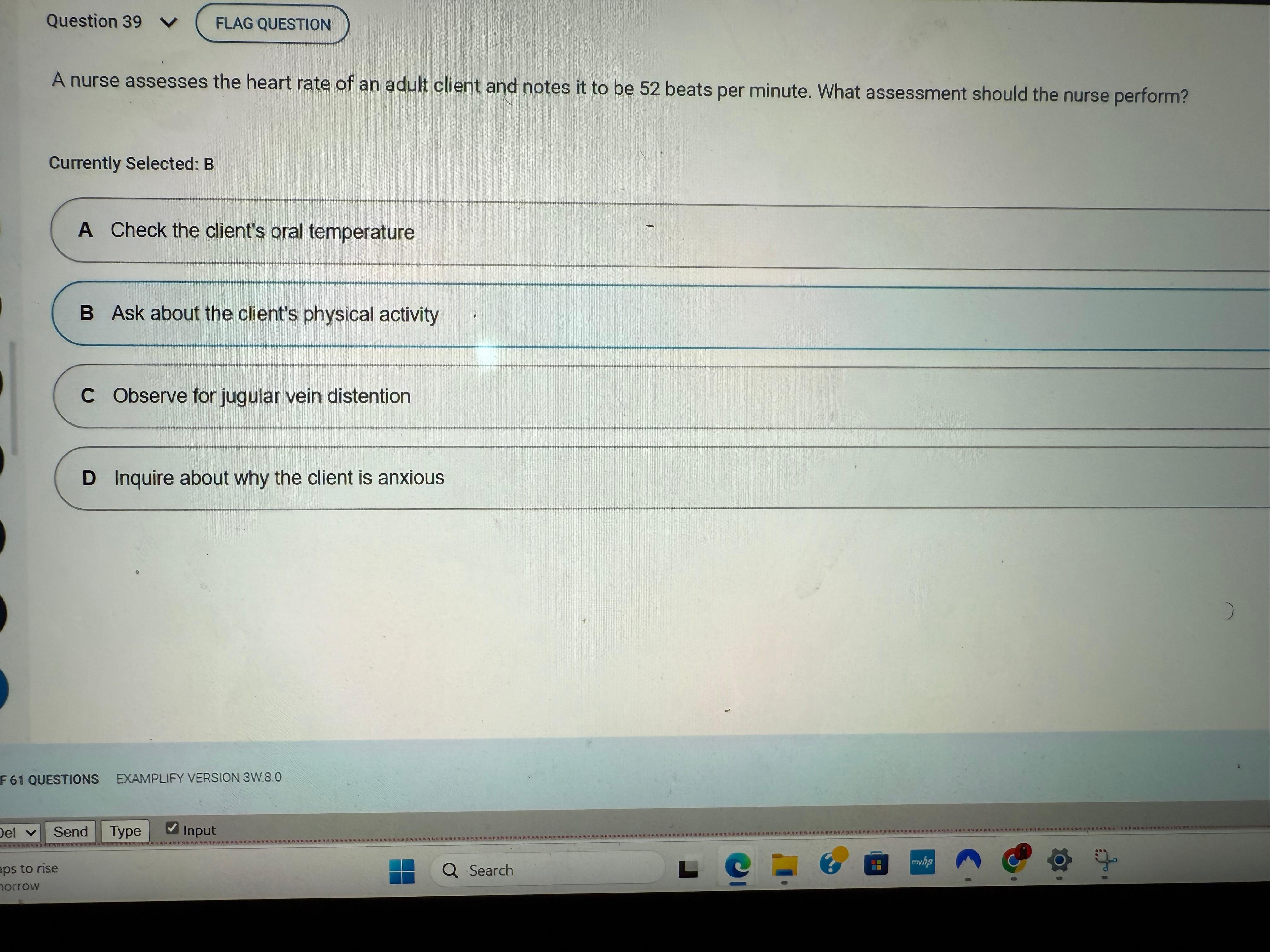 NR 302 Health Assessment 1 Exam 2 Version 2531
