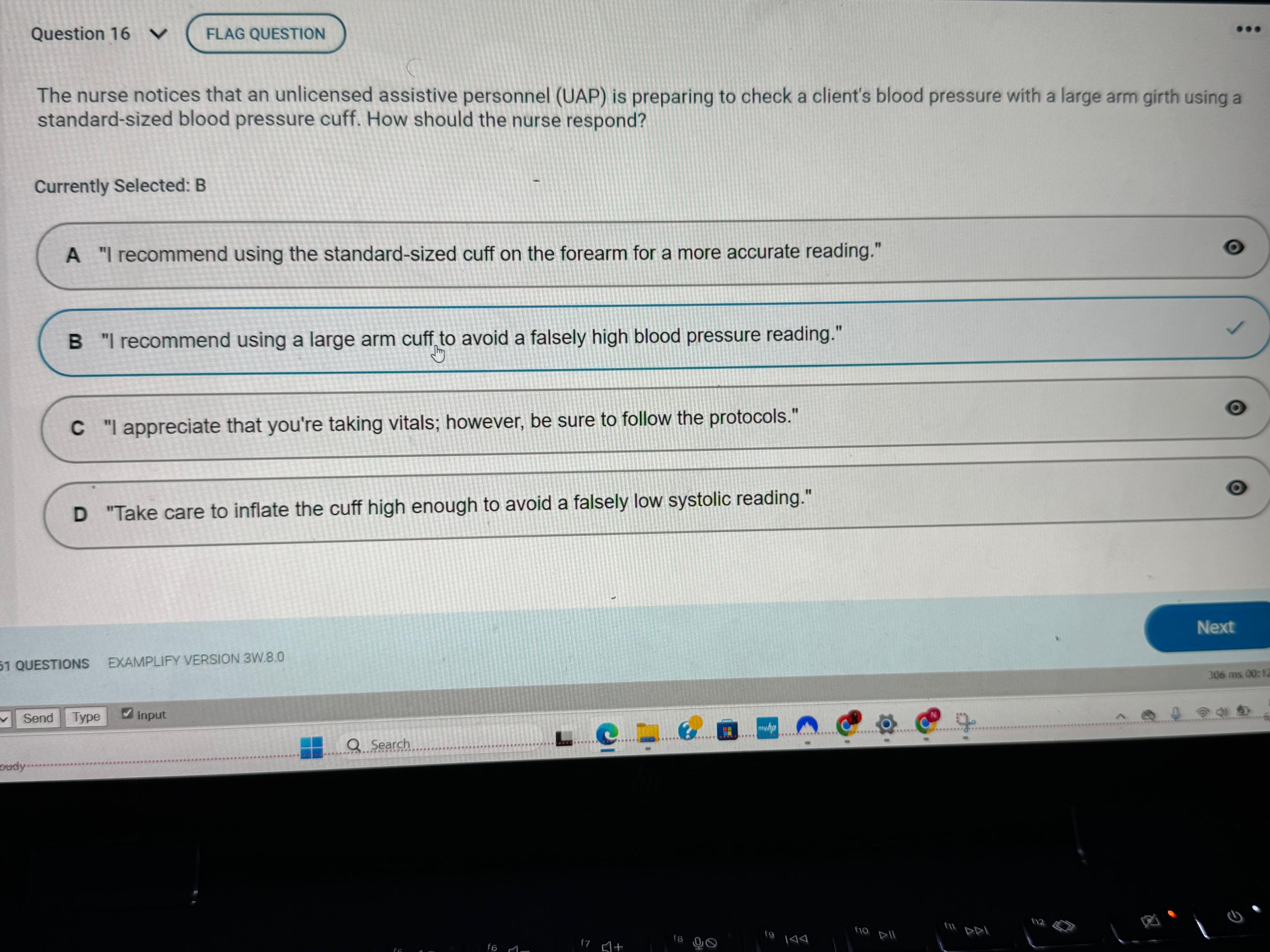 NR 302 Health Assessment 1 Exam 2 – Version 2532
