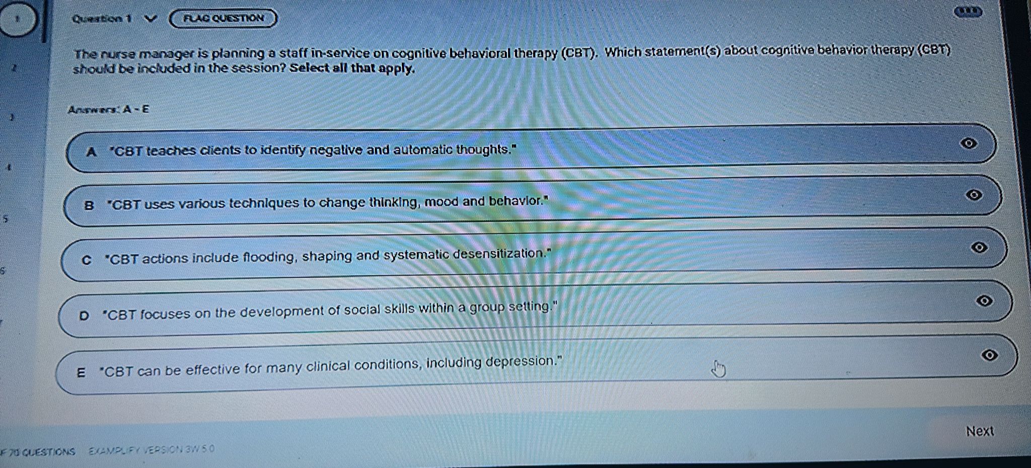 NR 326 Mental Health Exam 1