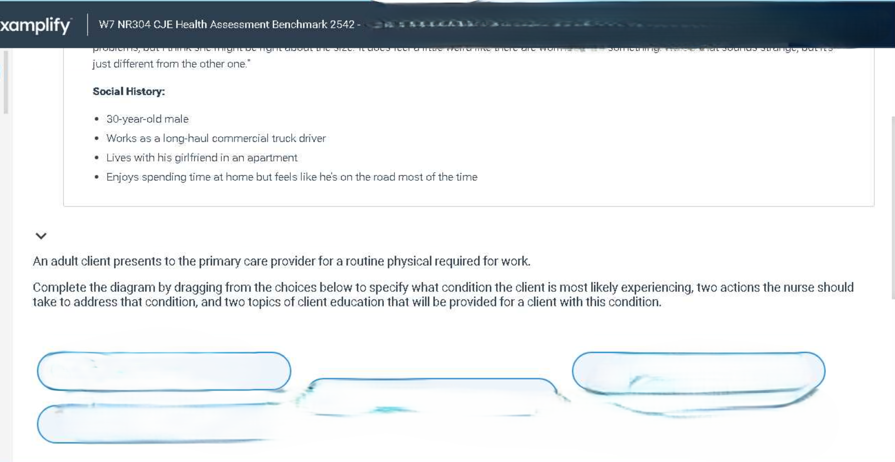 NR 304 NEW Health Assessment CJE Benchmark 2542!!!