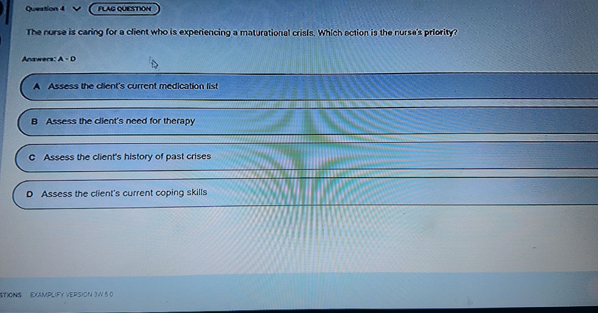 NR 326 Mental Health Exam 1