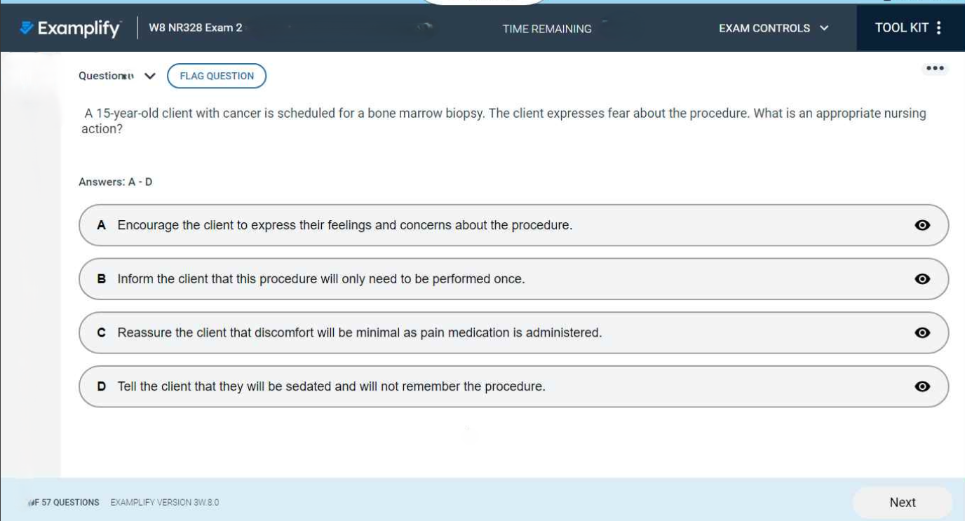 NR 328 Paediatrics Exam 2 August 2025!!