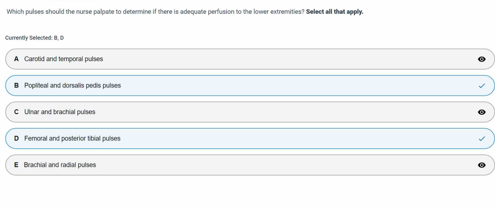 NR 304 Health Assessment II Exam 1 Version 2541