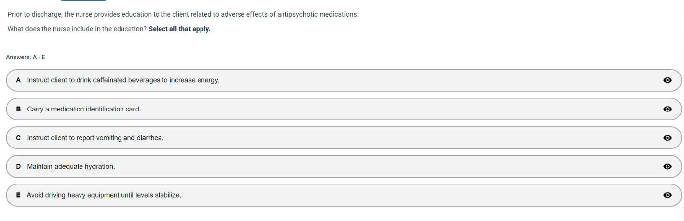 NR 326 Mental Health CJE Benchmark August 2025!!