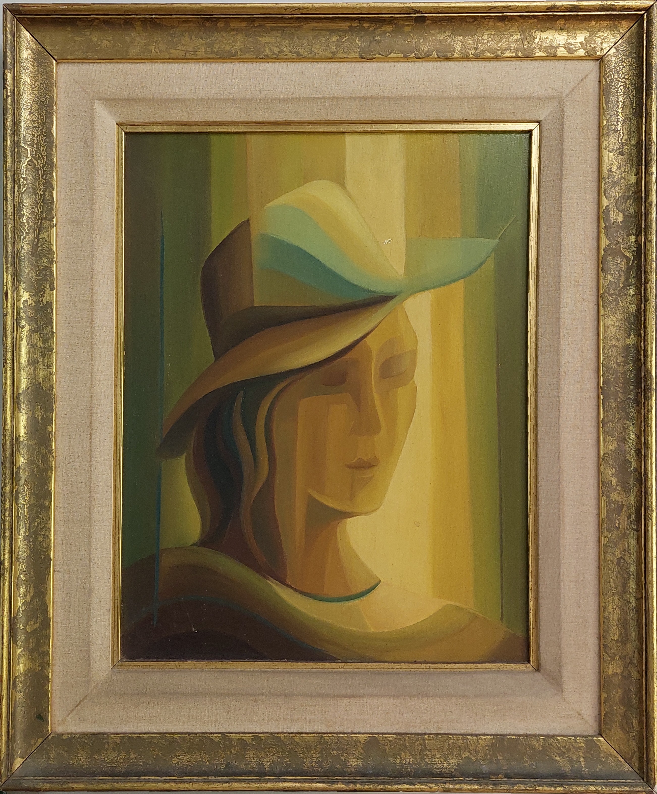 Retrato con sombrero
