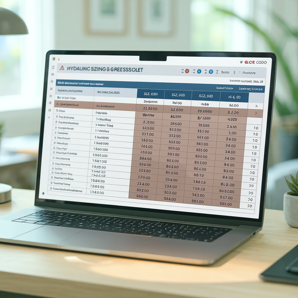 Planilha Profissional de Cálculo Hidráulico Automatizado