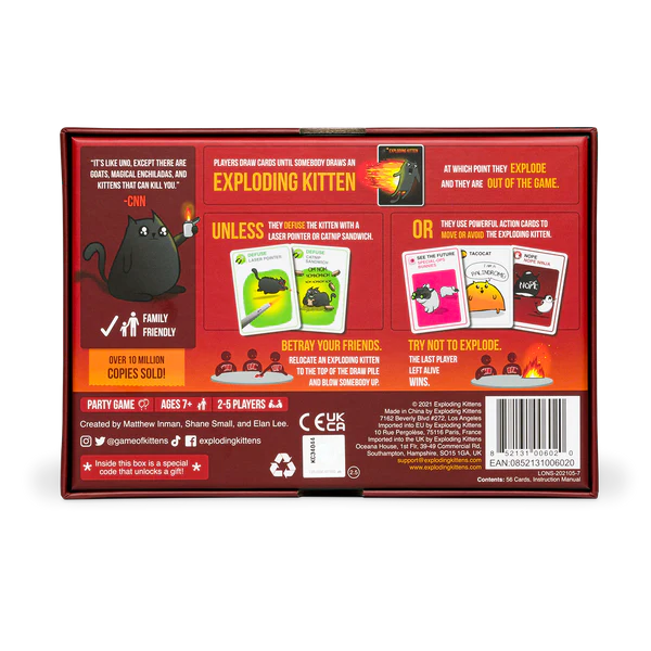 Exploding Kittens: Original Edition