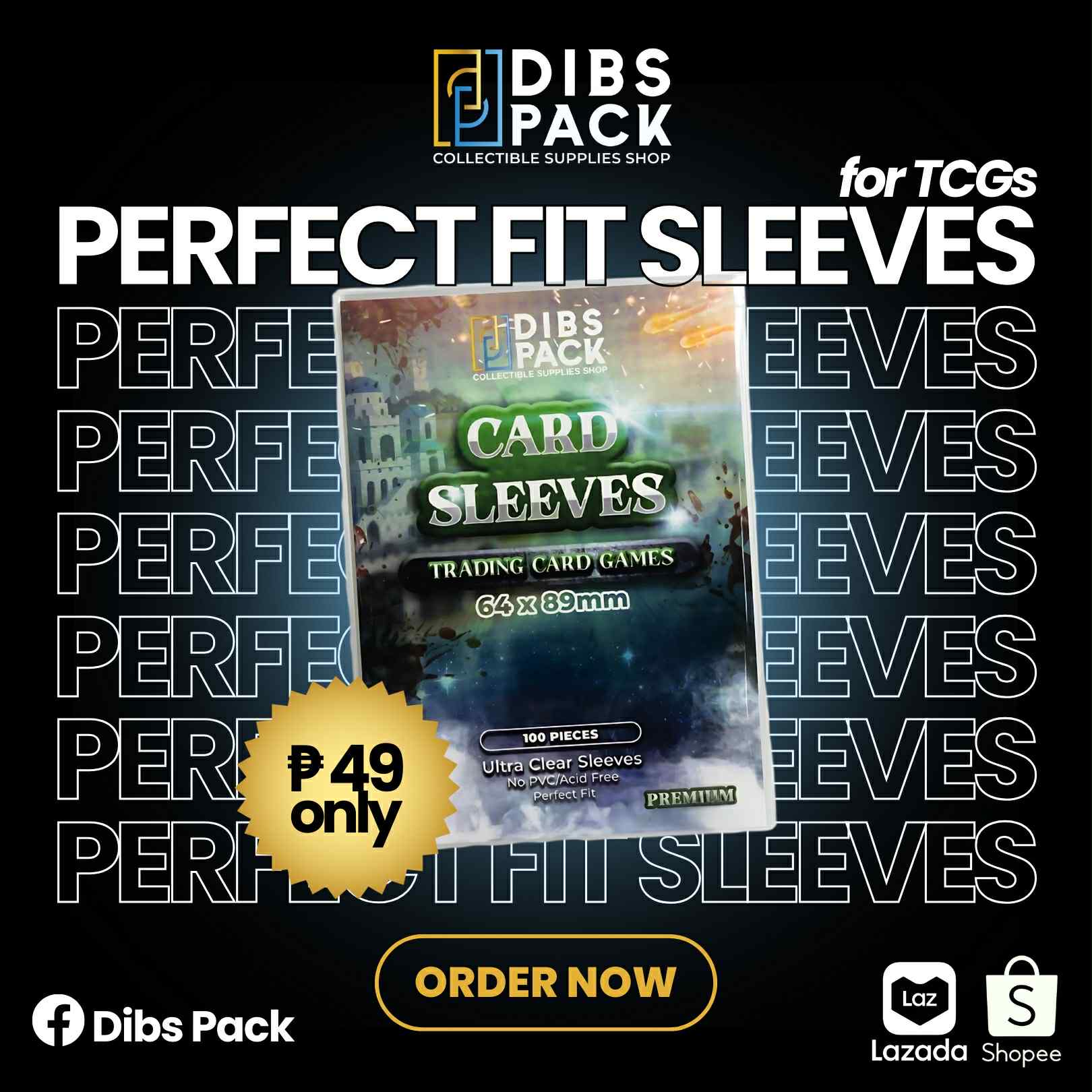 Perfect Fit Card Sleeves