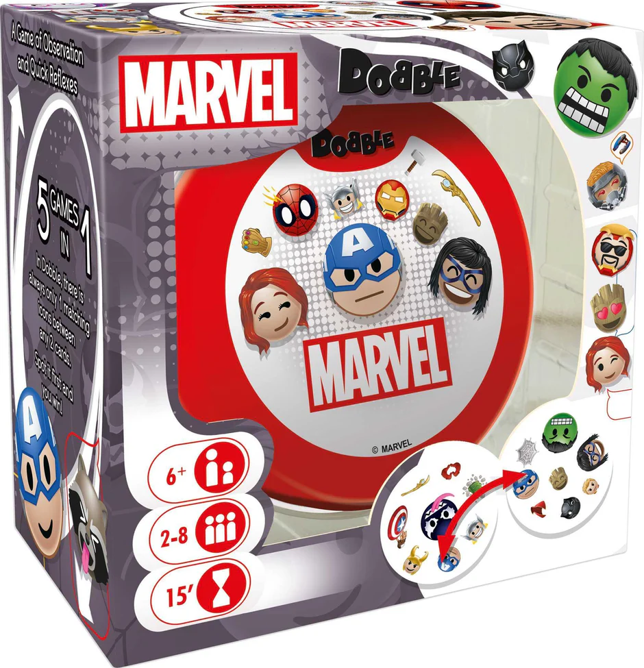 Dobble | Marvel Emojis 