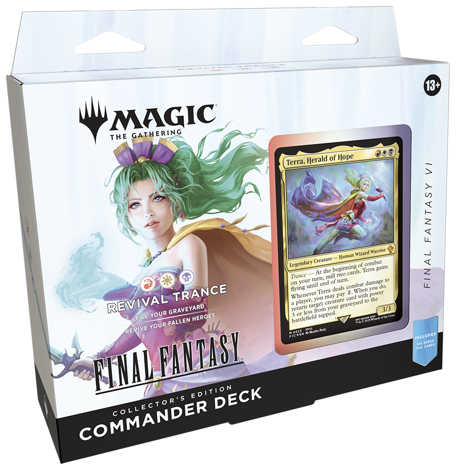 MTG: Commander Deck Final Fantasy Revival Trance Collector's Edition