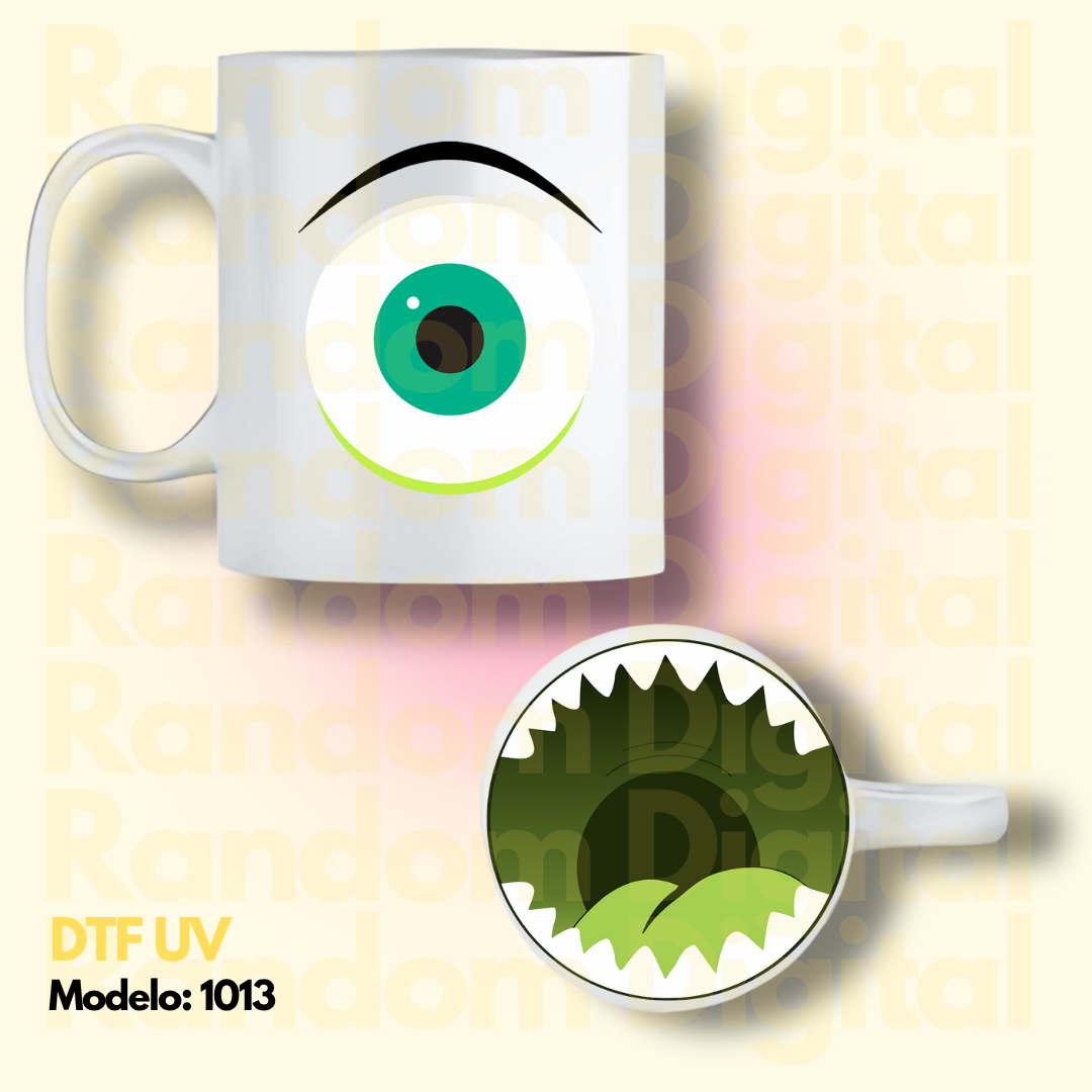 DTF UV Caritas Monsters, Inc. (Varios Modelos) 