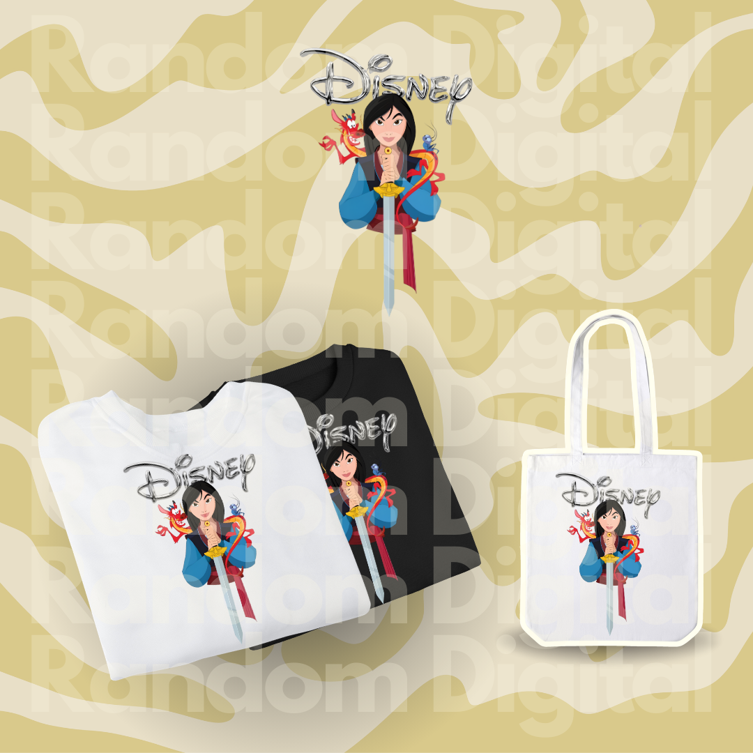 DTF Textil:Princesas P1 (Varios Modelos) 