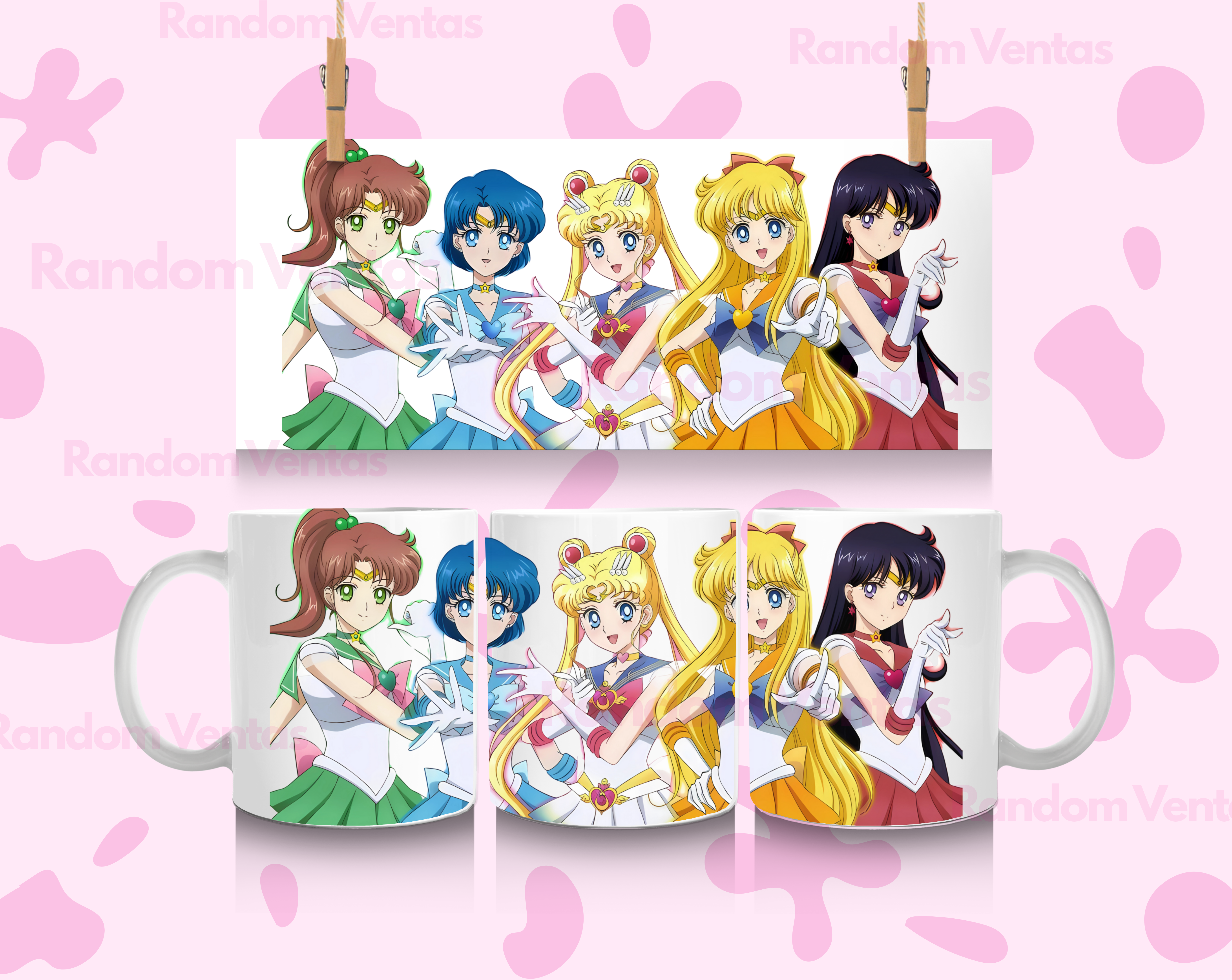 DTF UV Sailor Moon