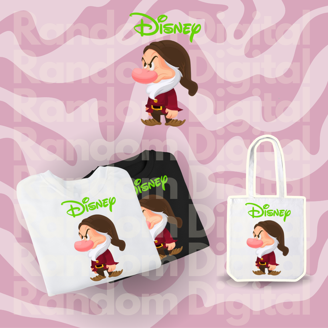 DTF Textil: Enanos de Blanca nieves