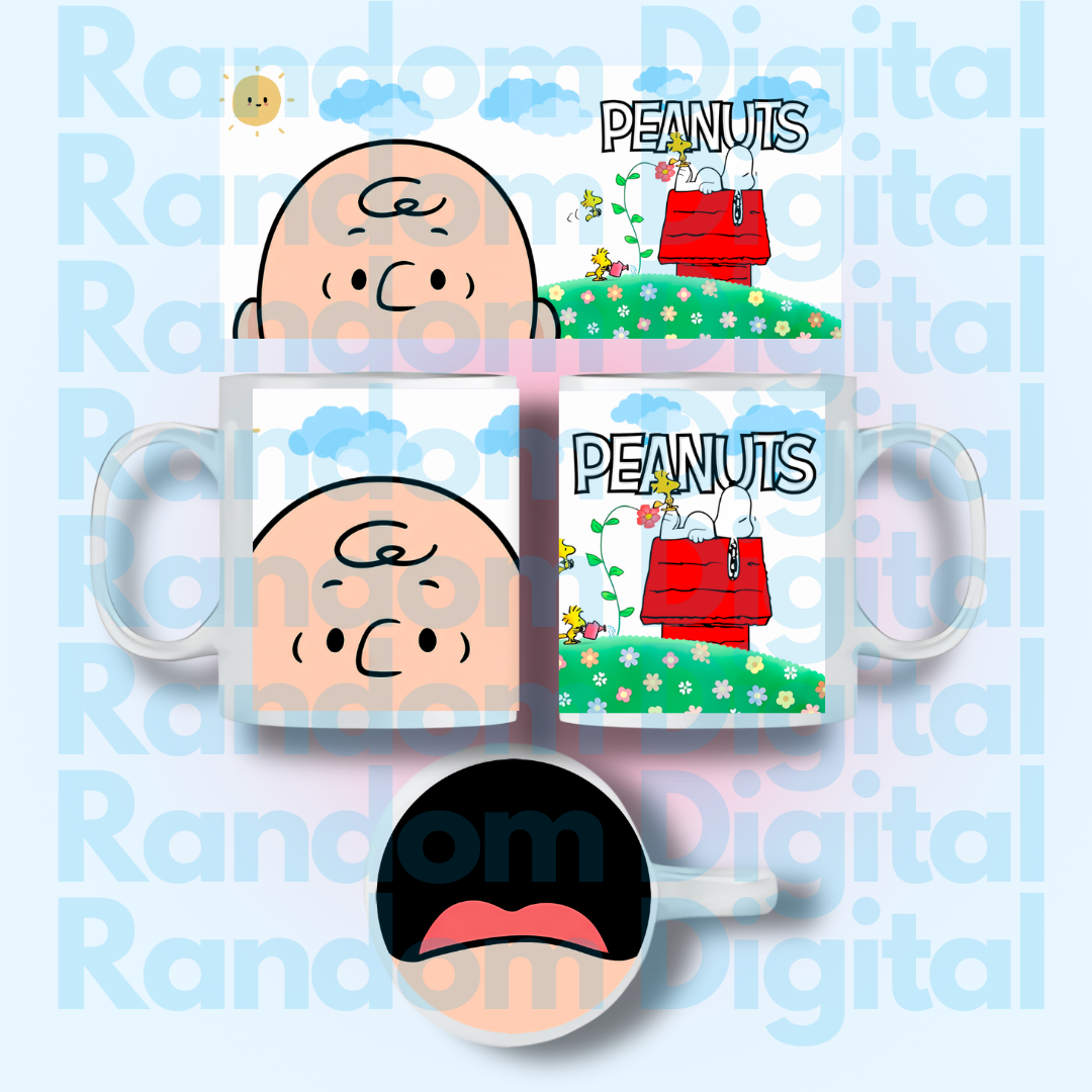 DTF UV COMPLETO Caritas: Snoopy  (Varios Modelos) 