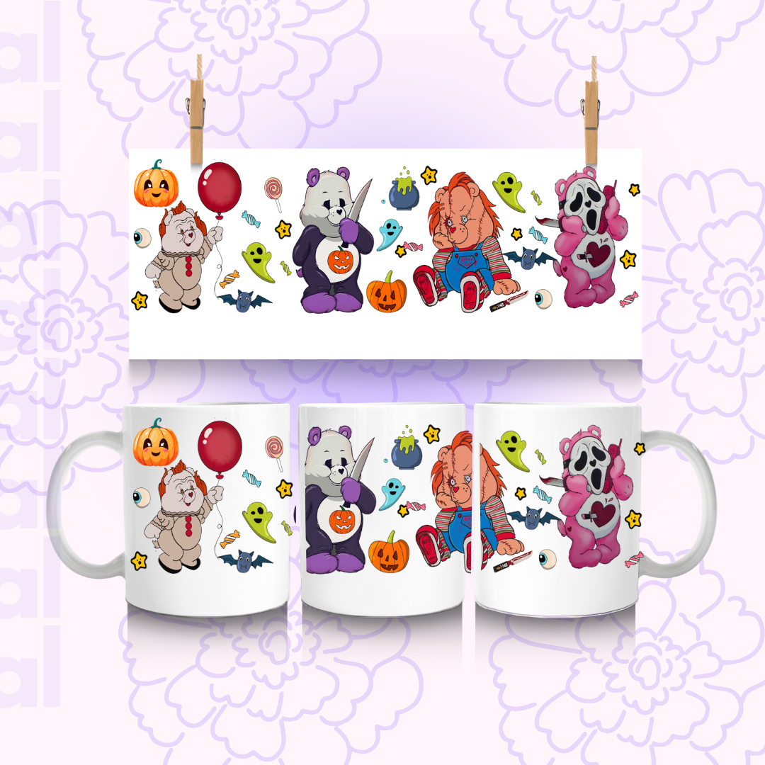 🎃 DTF UV: Ositos Cariñositos