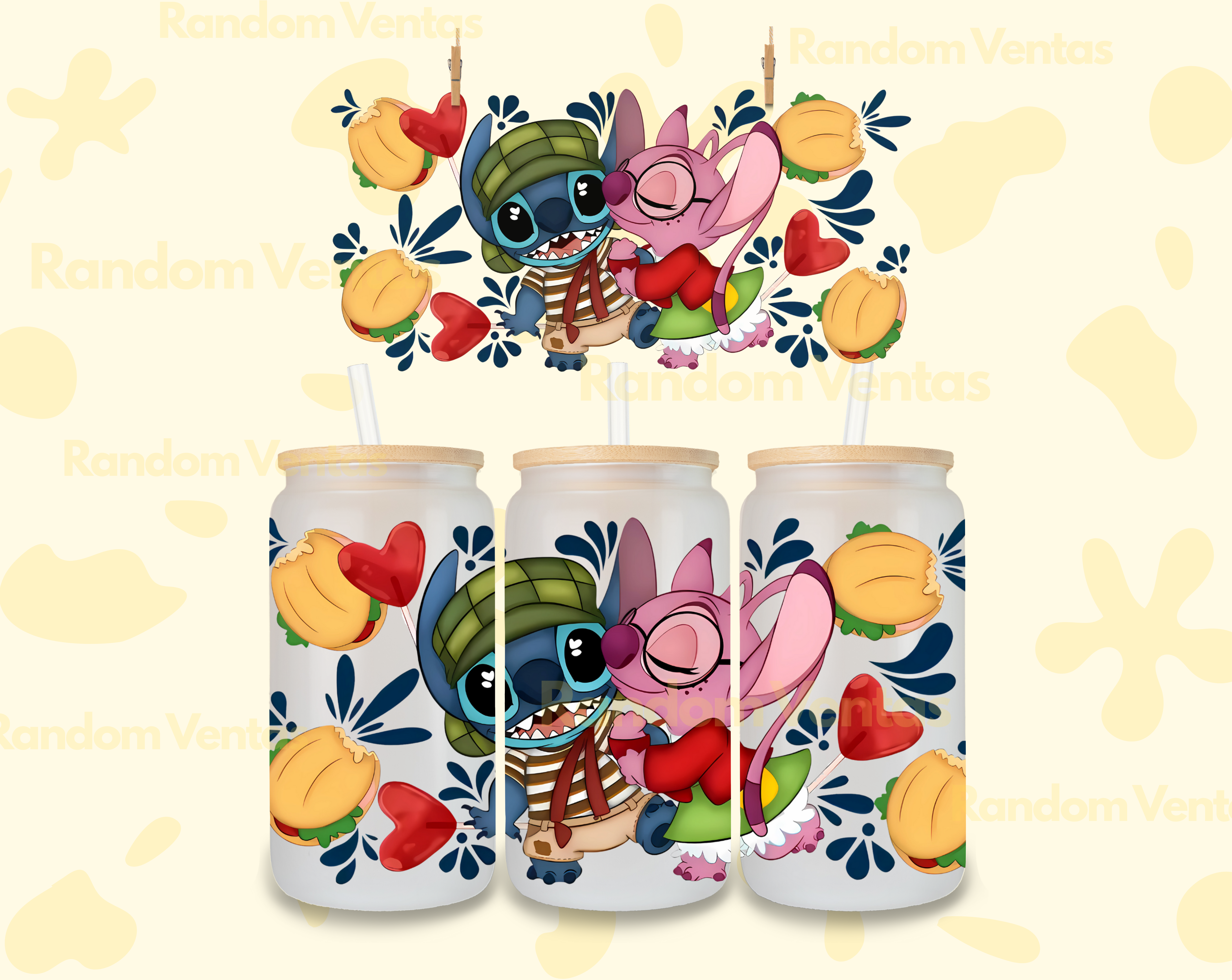 DTF UV Stitch Chavo del Ocho