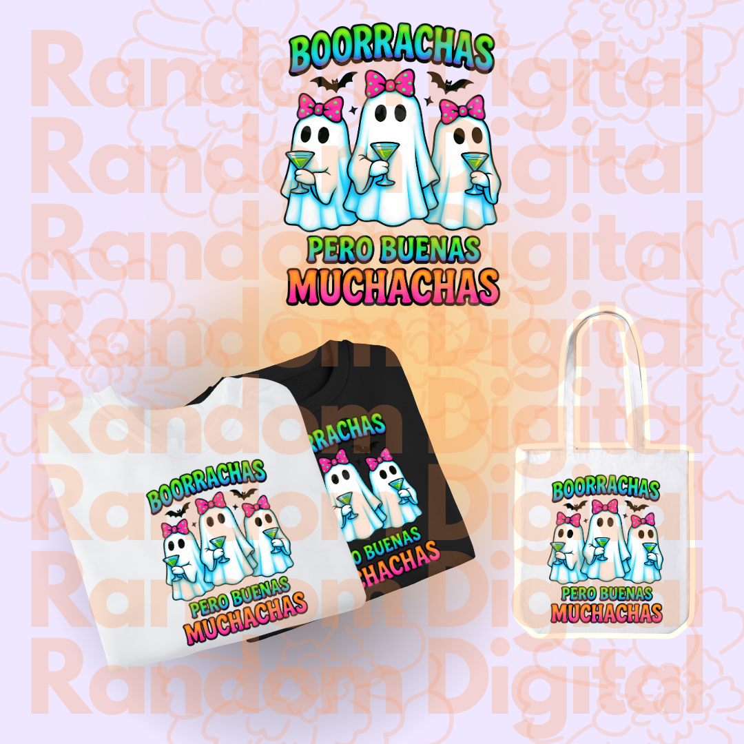 💀 DTF TEXTIL: FANTASMITA 1 (Varios Modelos) 
