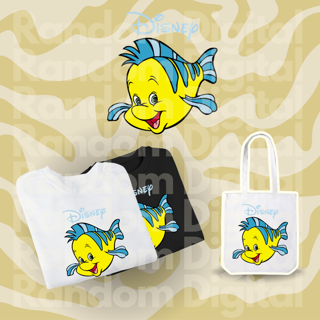 DTF Textil: Flounder