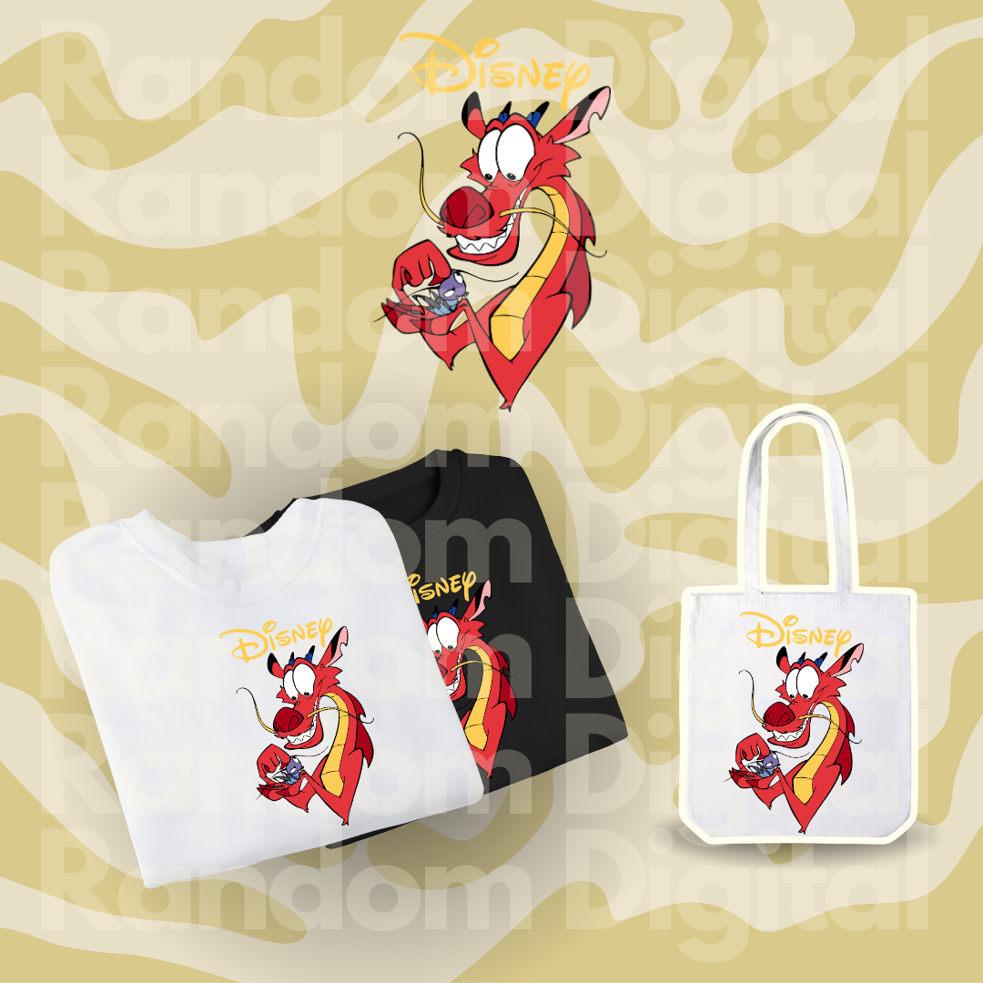 DTF Textil: Mushu (Varios Modelos) 