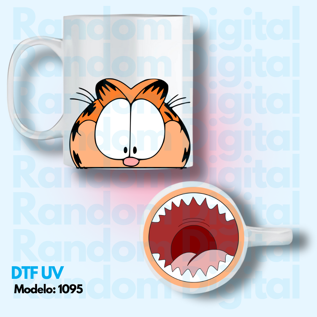 DTF UV Caritas Garfield 