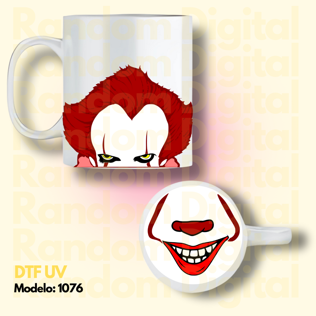 DTF UV Caritas Payaso It 