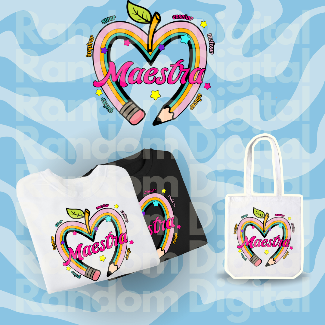 DTF Textil: Dia maesto 4(Varios Modelos) 