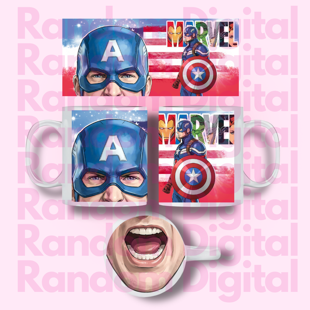 DTF UV COMPLETO Caritas: Super Heroes (Varios Modelos) 