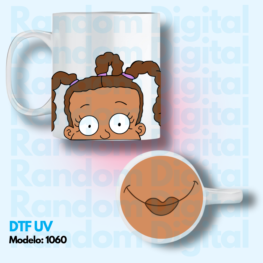 DTF UV Caritas Rugrats (Varios Modelos) 