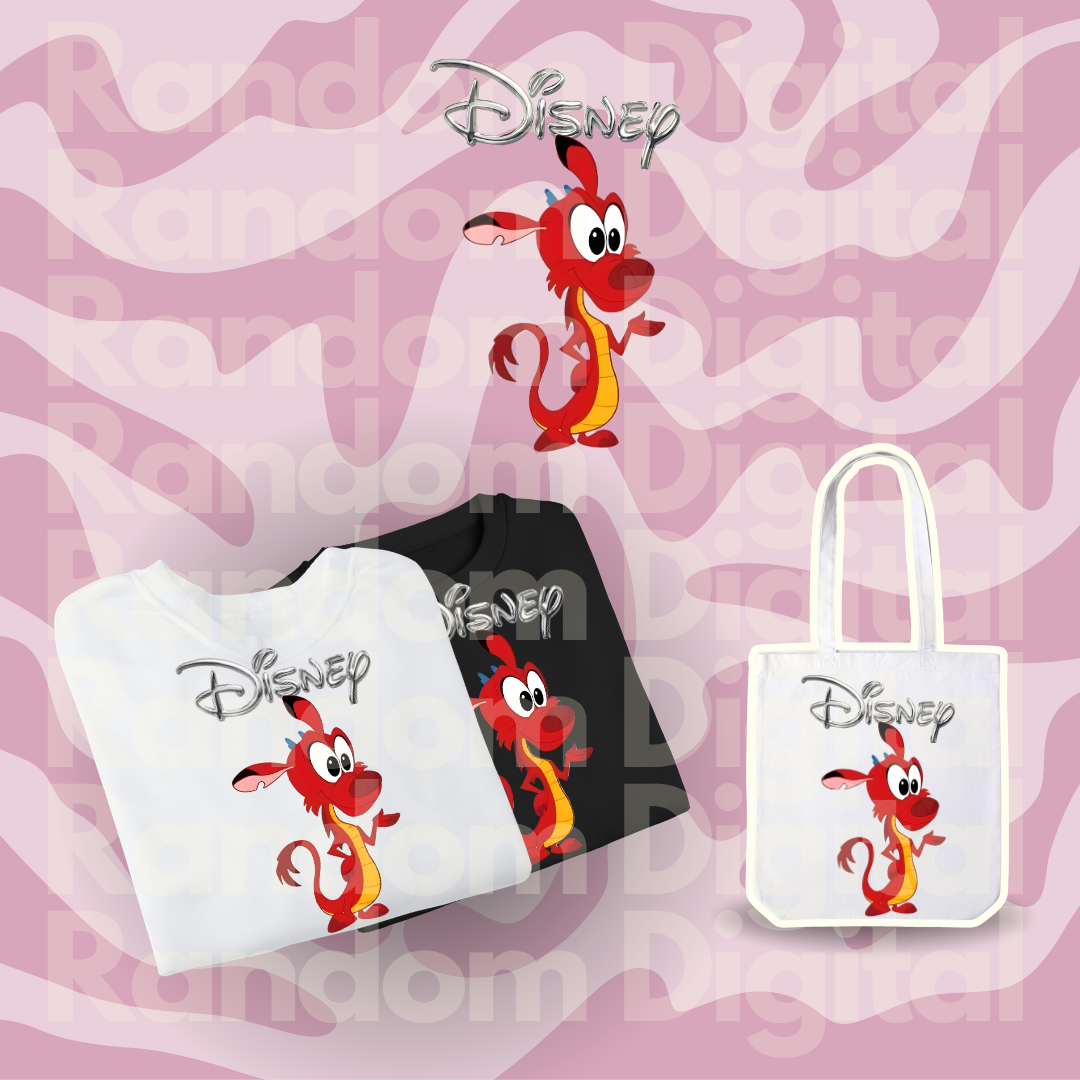 DTF Textil: Mushu (Varios Modelos) 