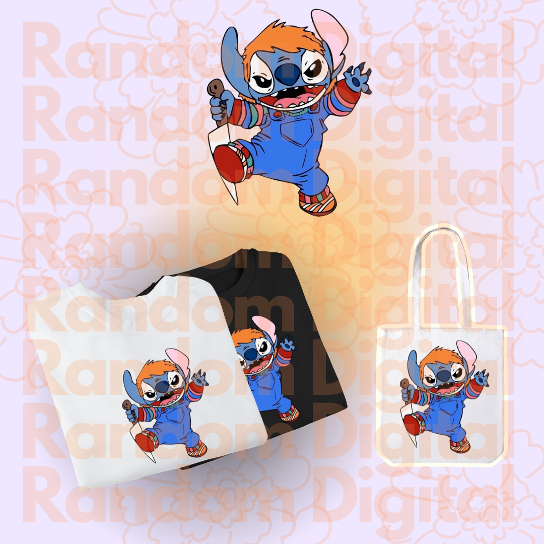 💀 DTF TEXTIL: STITCH1 (Varios Modelos) 