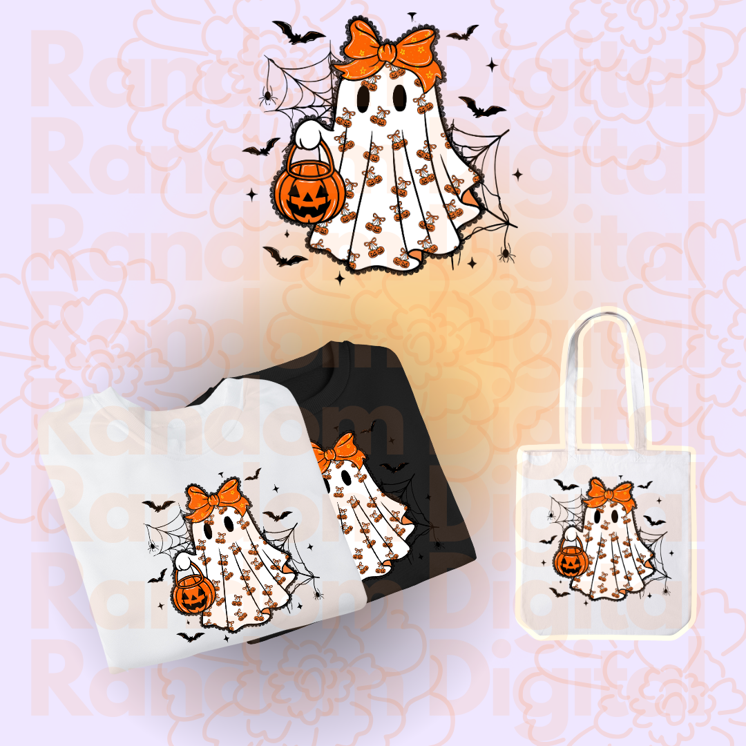 💀 DTF TEXTIL: FANTASMITA 1 (Varios Modelos) 