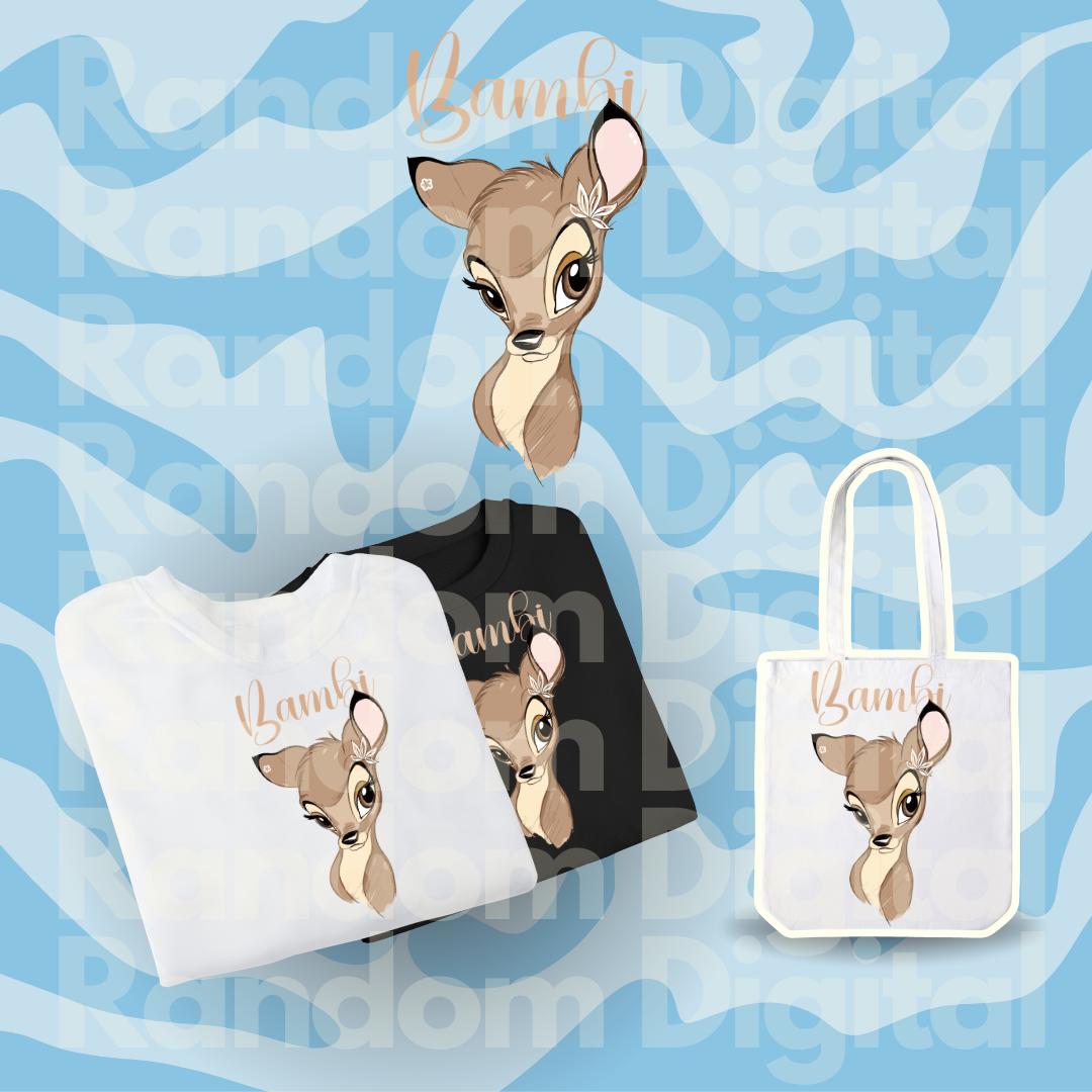 DTF Textil: Bambi