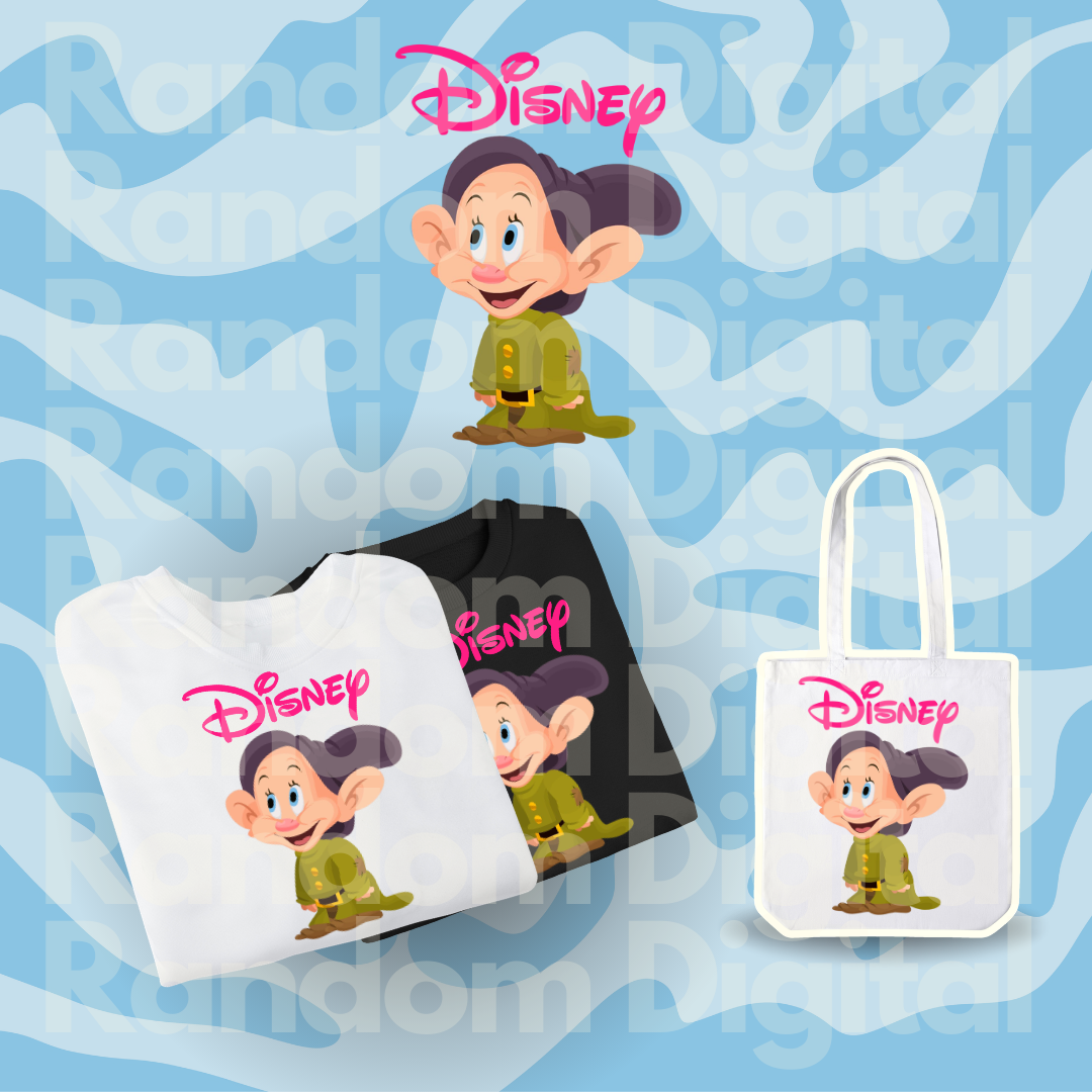 DTF Textil: Enanos de Blanca nieves