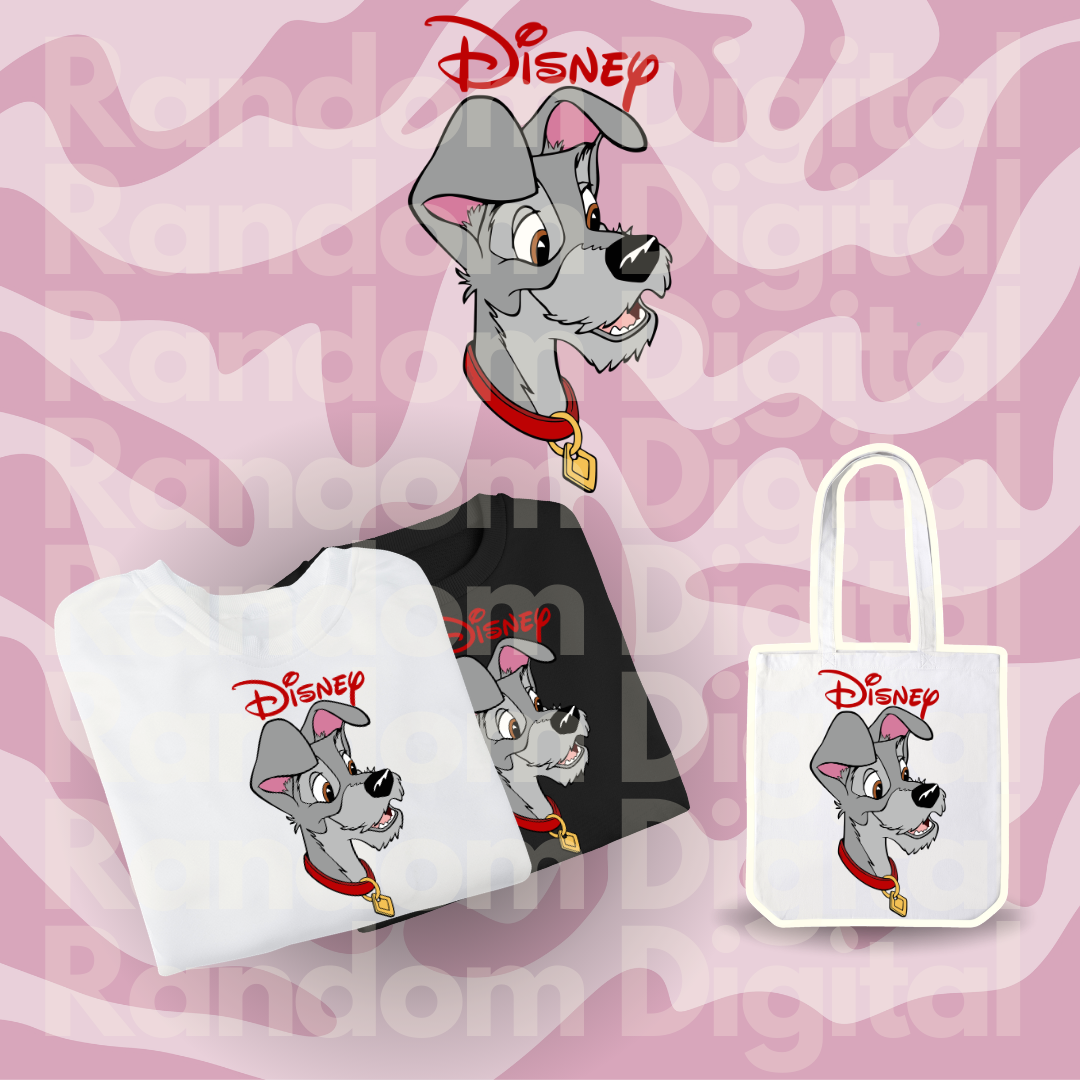 DTF Textil: Dama y el vagabundo (Varios Modelos) 