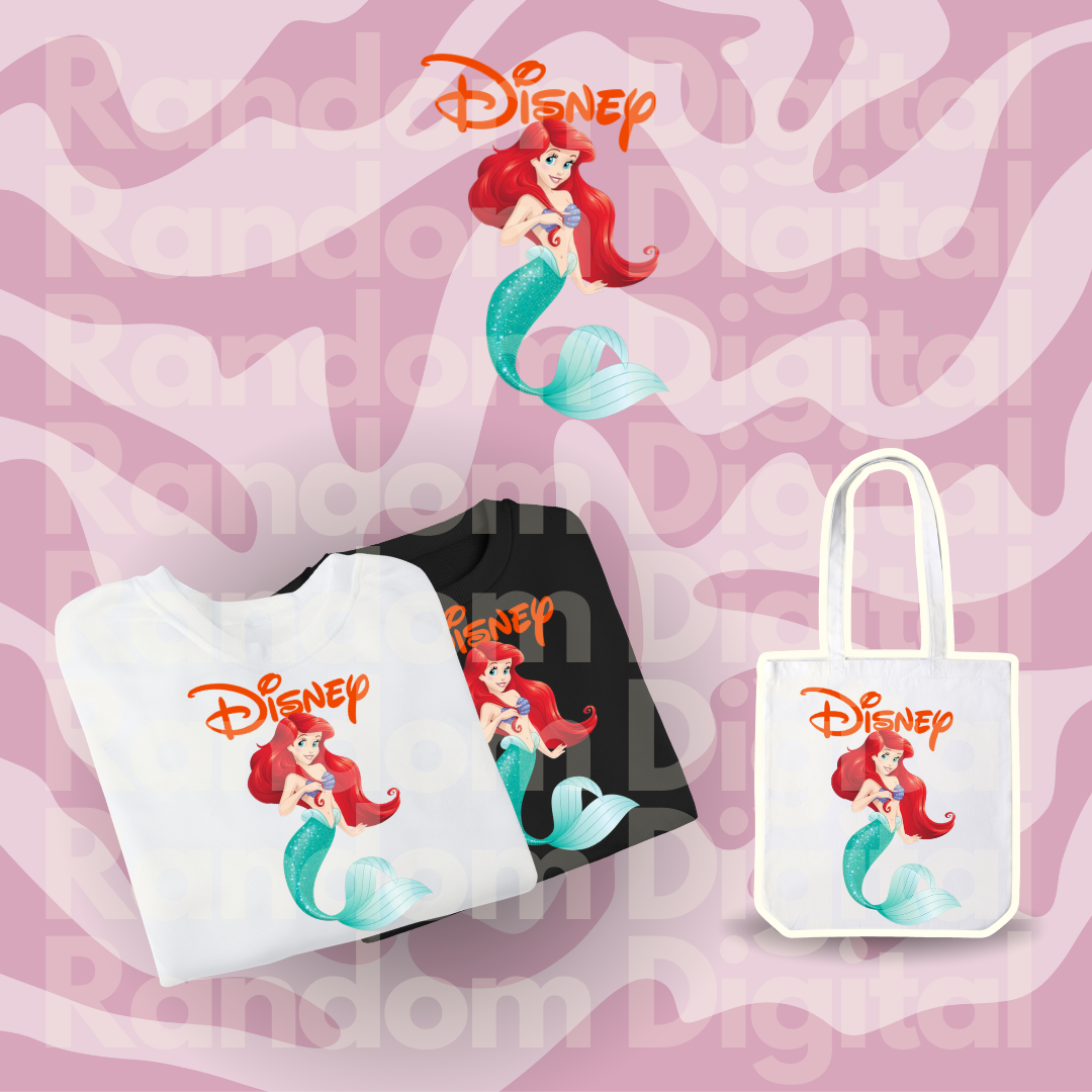 DTF Textil:Princesas P2 (Varios Modelos) 