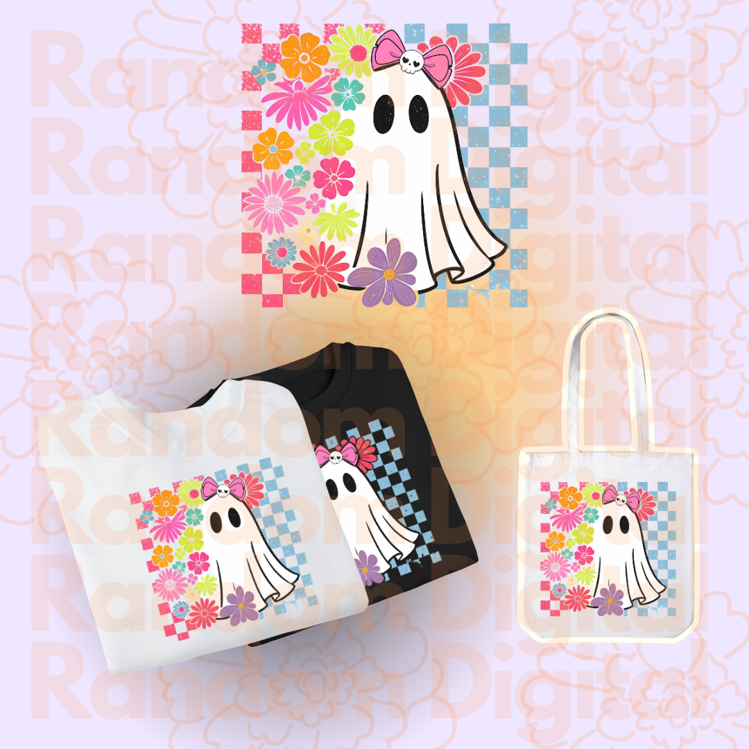 💀 DTF TEXTIL: FANTASMITA 2 (Varios Modelos) 