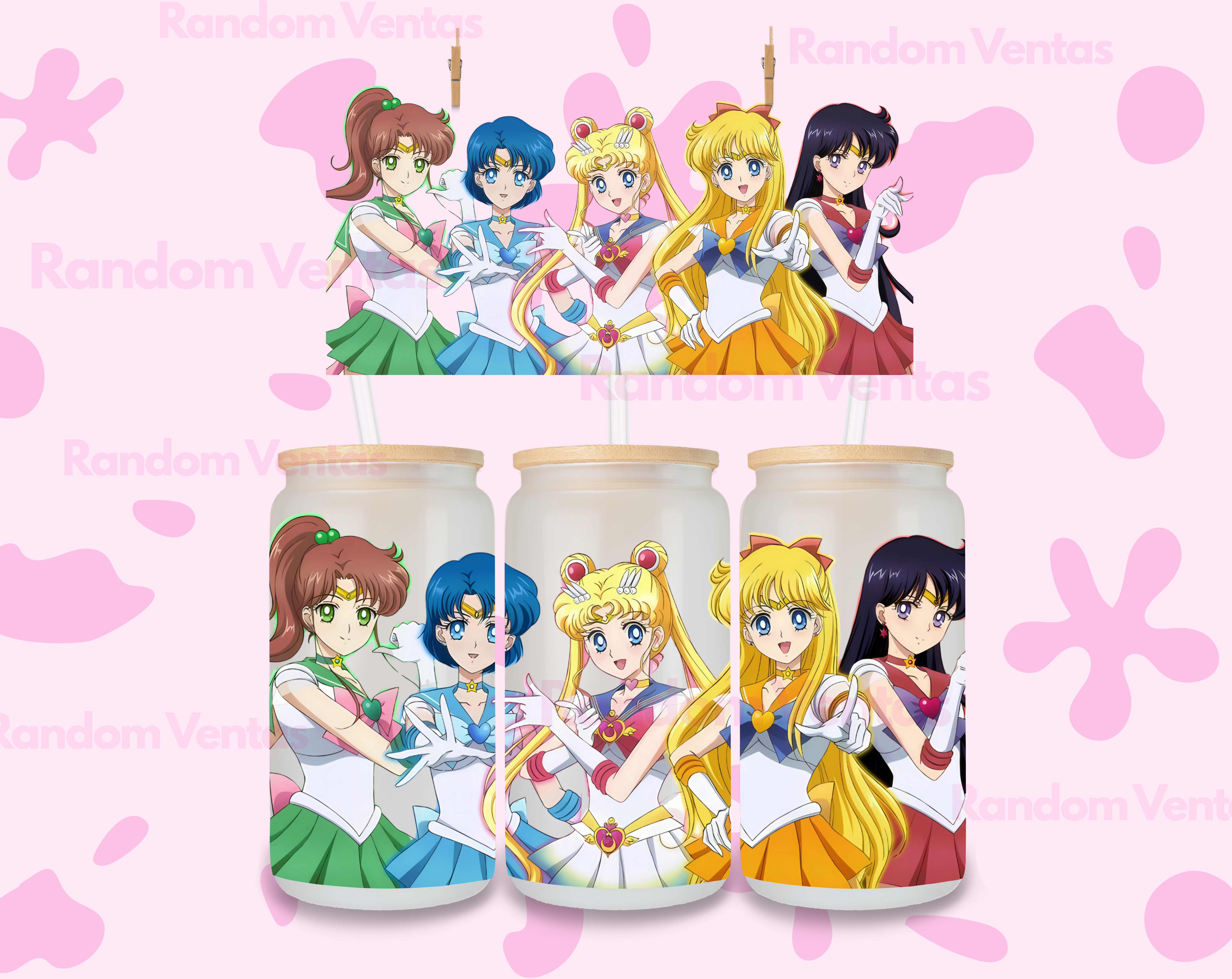 DTF UV  Sailor Moon
