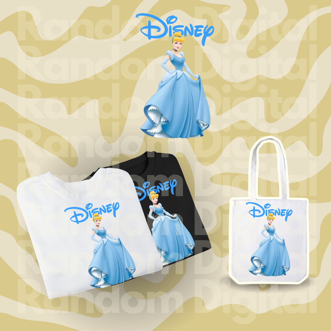 DTF Textil:Princesas P1 (Varios Modelos) 