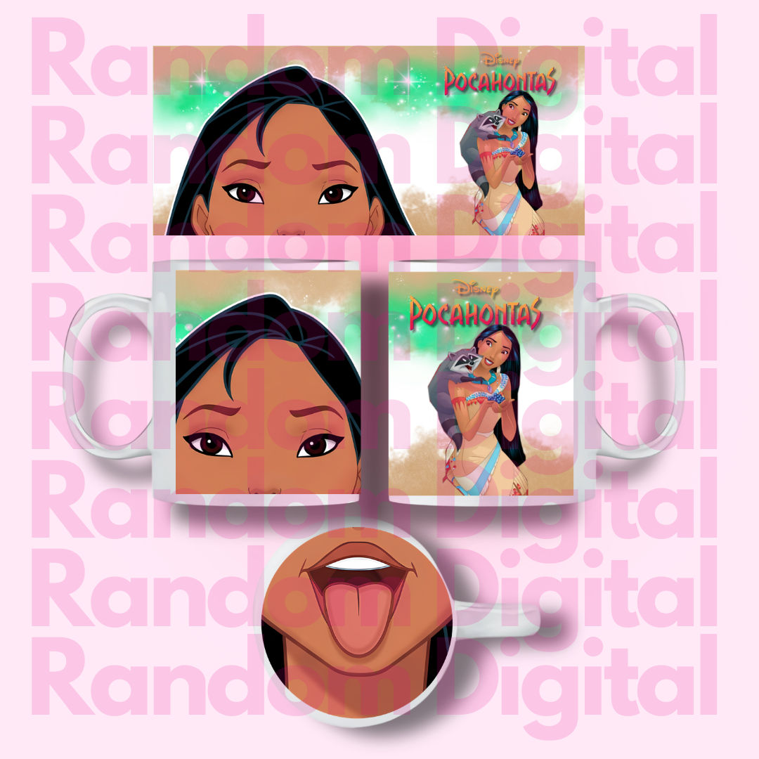 DTF UV COMPLETO Caritas: Princesas (Varios Modelos) 